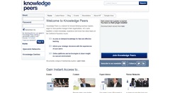 Desktop Screenshot of knowledgepeers.com